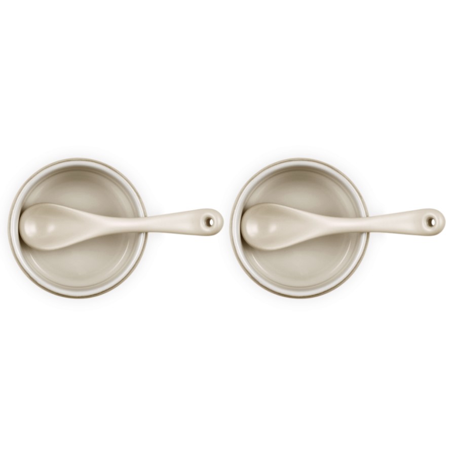 additioanl image for  Le Creuset Set of 2 Condiment Pot Brioch 
